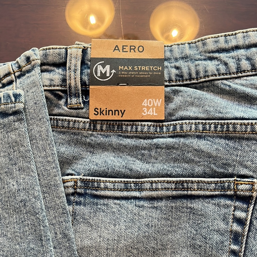 New AEROPOSTALE skinny jeans. With tags - Picture 4 of 9